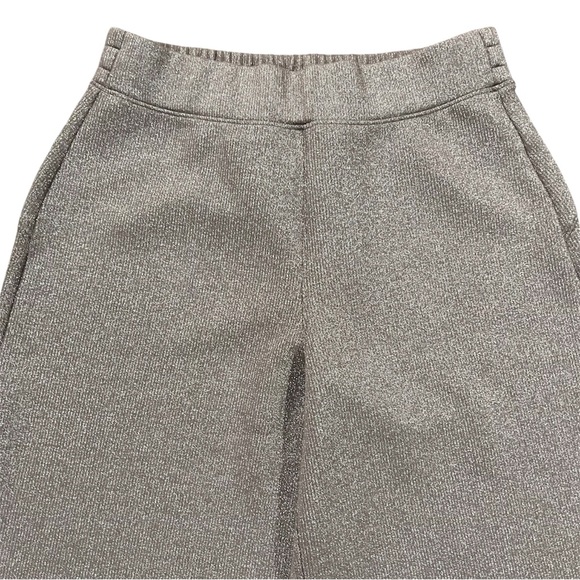 SPANX AirEssentials Shimmer Wide Leg Pants Size Medium - Picture 4 of 9